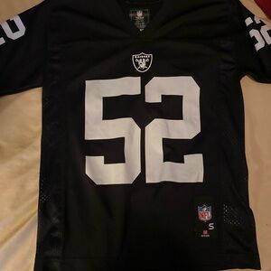 NFL Raiders Black and White Jersey